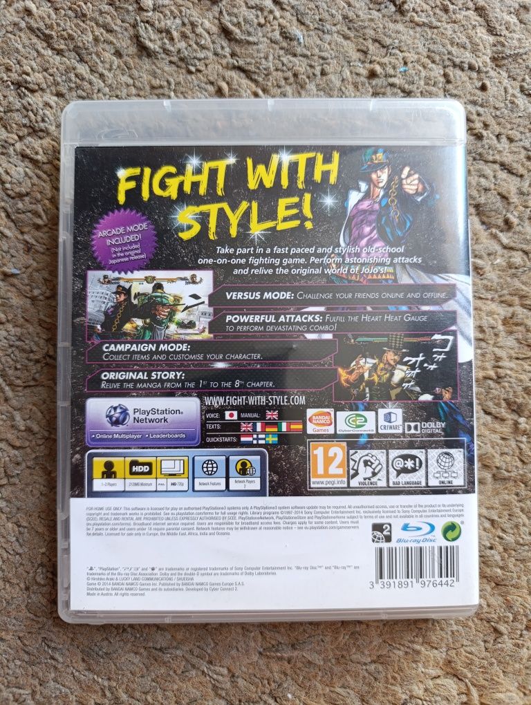 JoJo's Bizarre Adventure: All-Star Battle PlayStation 3 PS3