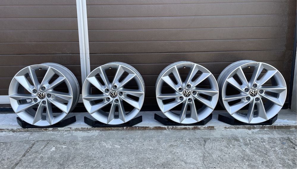 4x felgi aluminiowe 5x112 r17 et38 6,5J Alufelgi VW Audi Seat Skoda 17