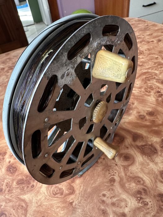 Stary radziecki kołowrotek katuszka vintage PRL