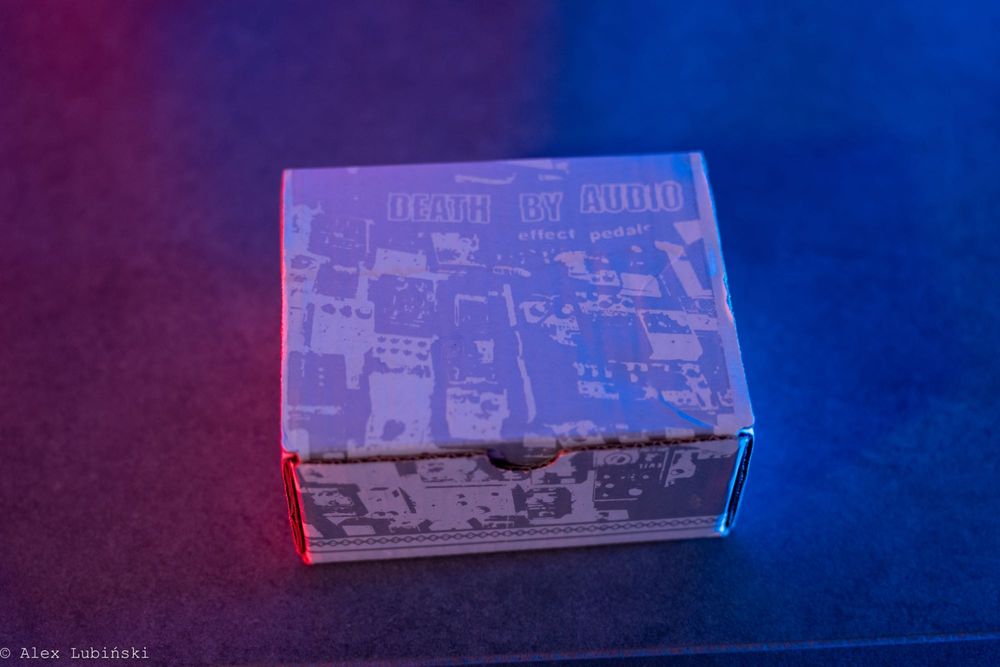 Death by Audio Fuzz War - limitowana edycja custom paint