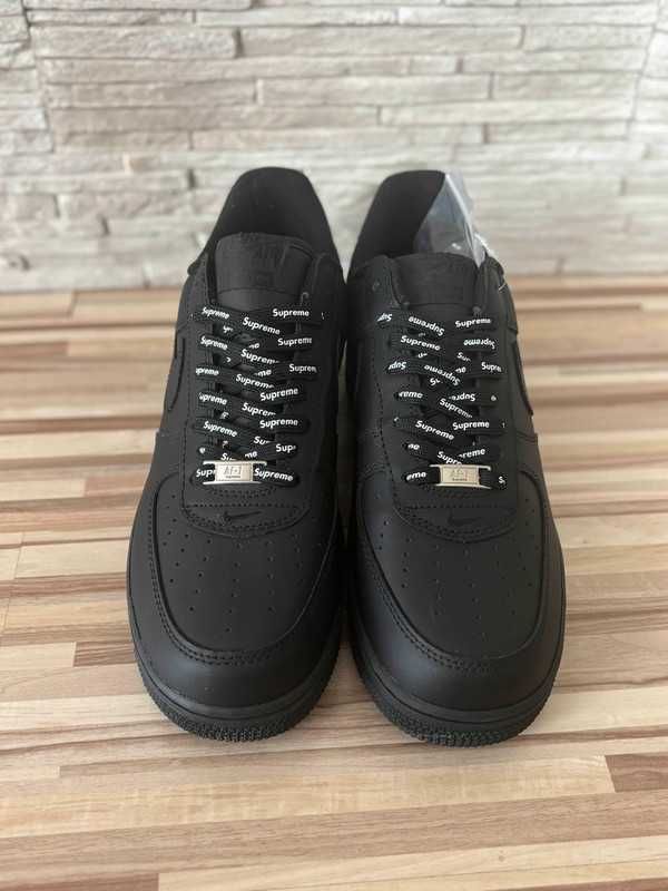 Buty/meskie_Supreme_ Air _Force 1 Low_'07_Nike_Black EU.37.5