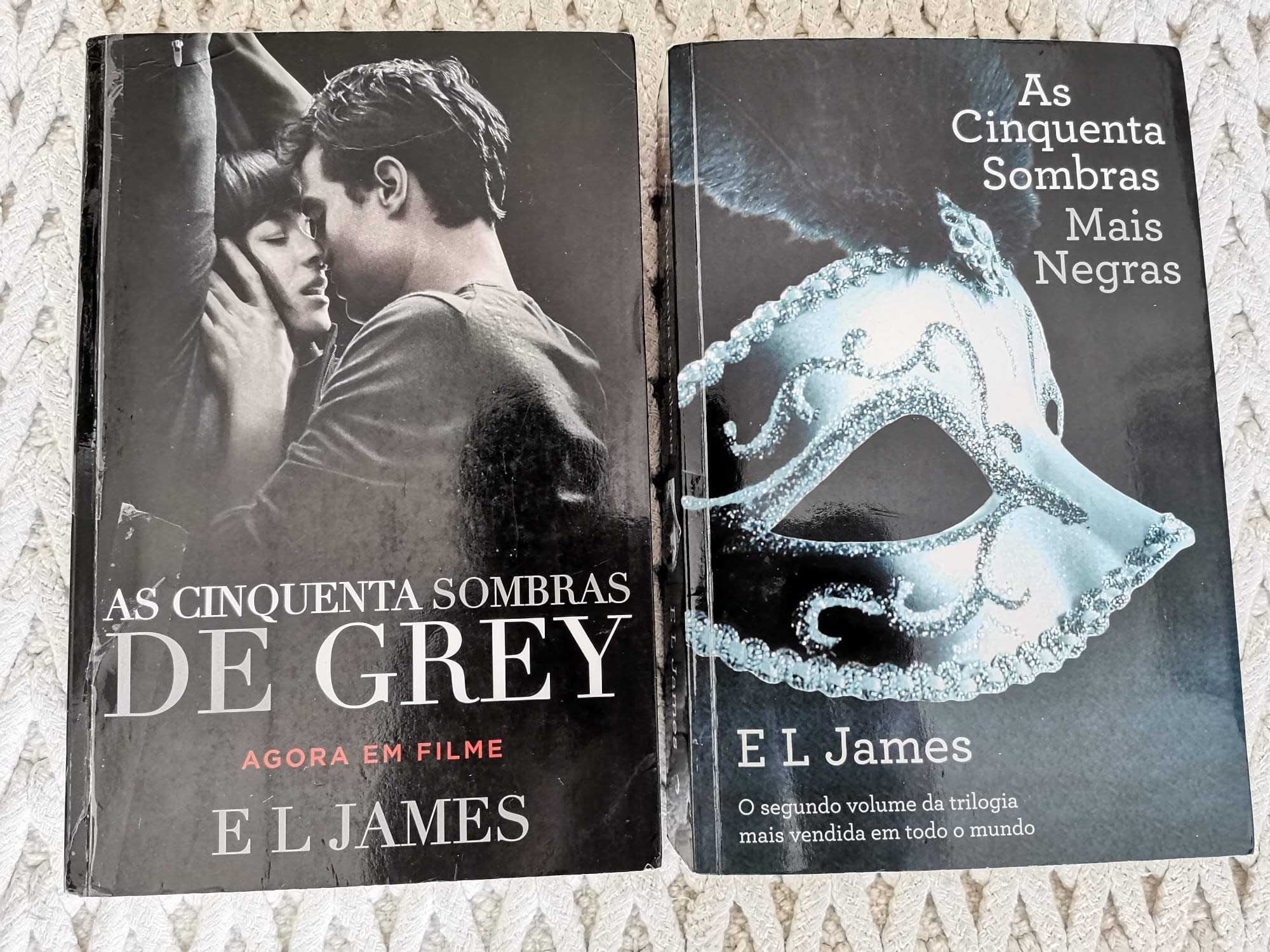 Livros - As Cinquenta Sombras de Grey