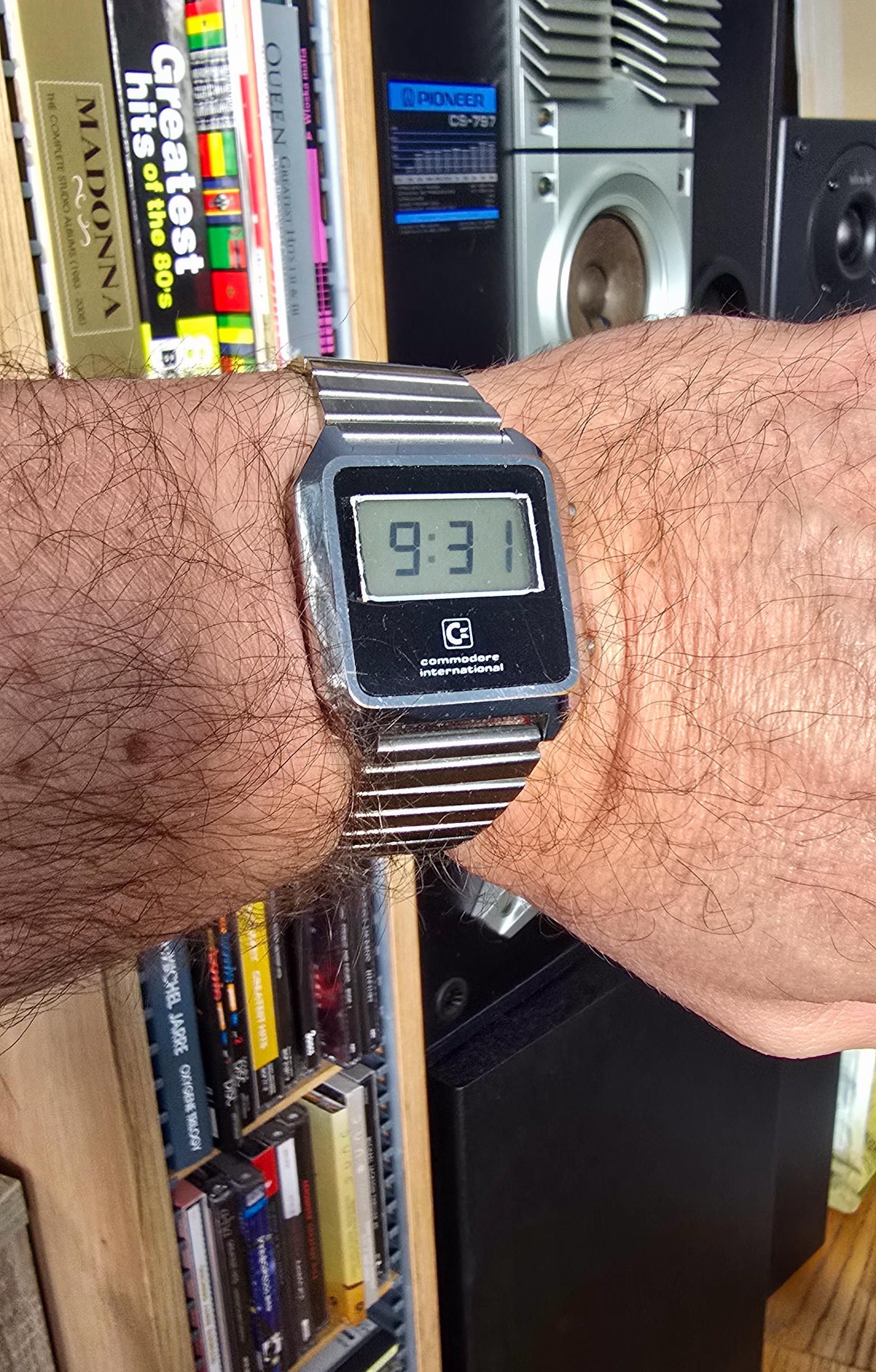 Zegarek Commodore! LCD
