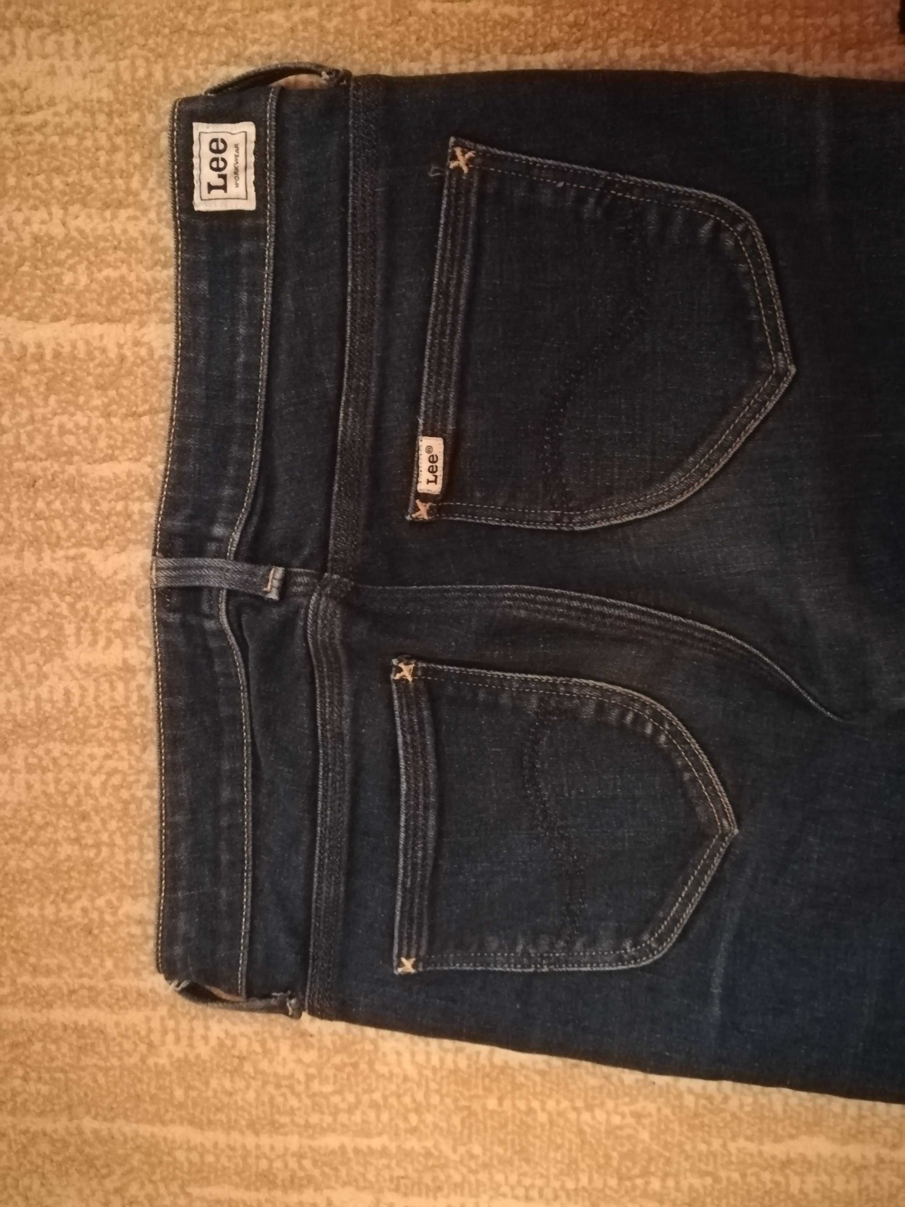 Spodnie damskie Lee jeansowe