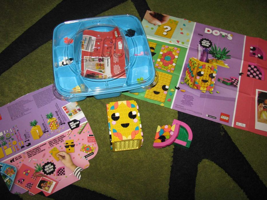 LEGO 41906 Pojemnik na długopisy w kształcie ananasa