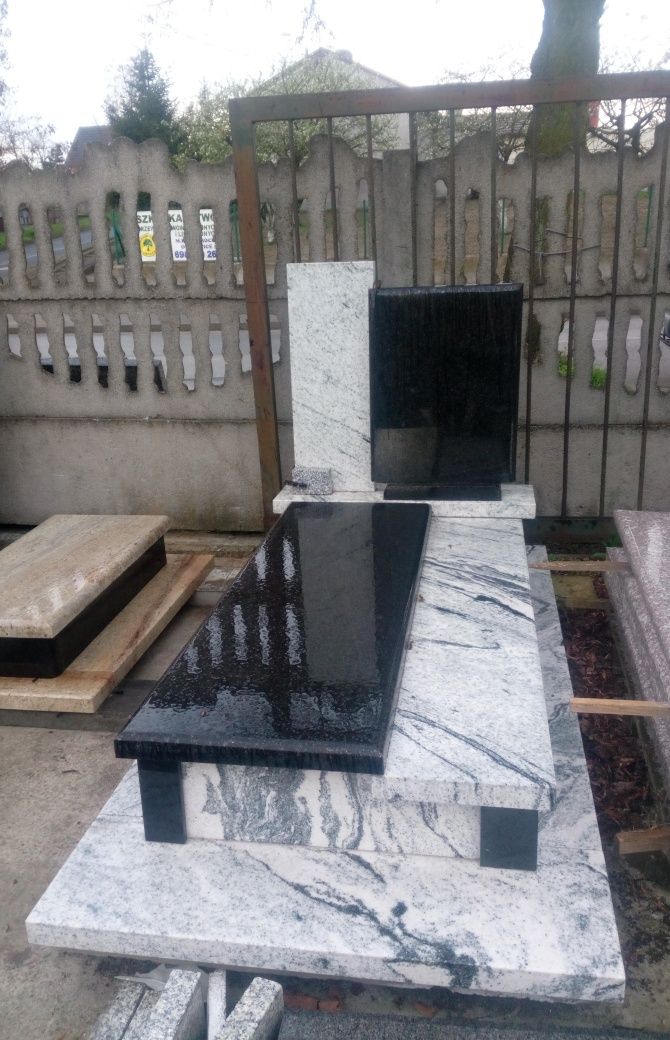 Nagrobki granitowe