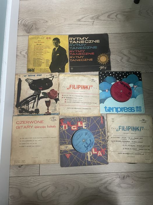 Zestaw winyli Filipinki Piotr Szczepanik Czerwone Gitary