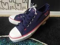 Granatowe trampki Lee Cooper damskie sneakersy 38