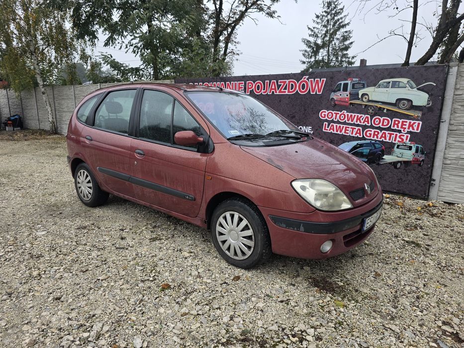 *Renault Megane Scenic 1.6 LPG*Jeździ,Skręca,Hamuje*Zamiana/Złomowanie