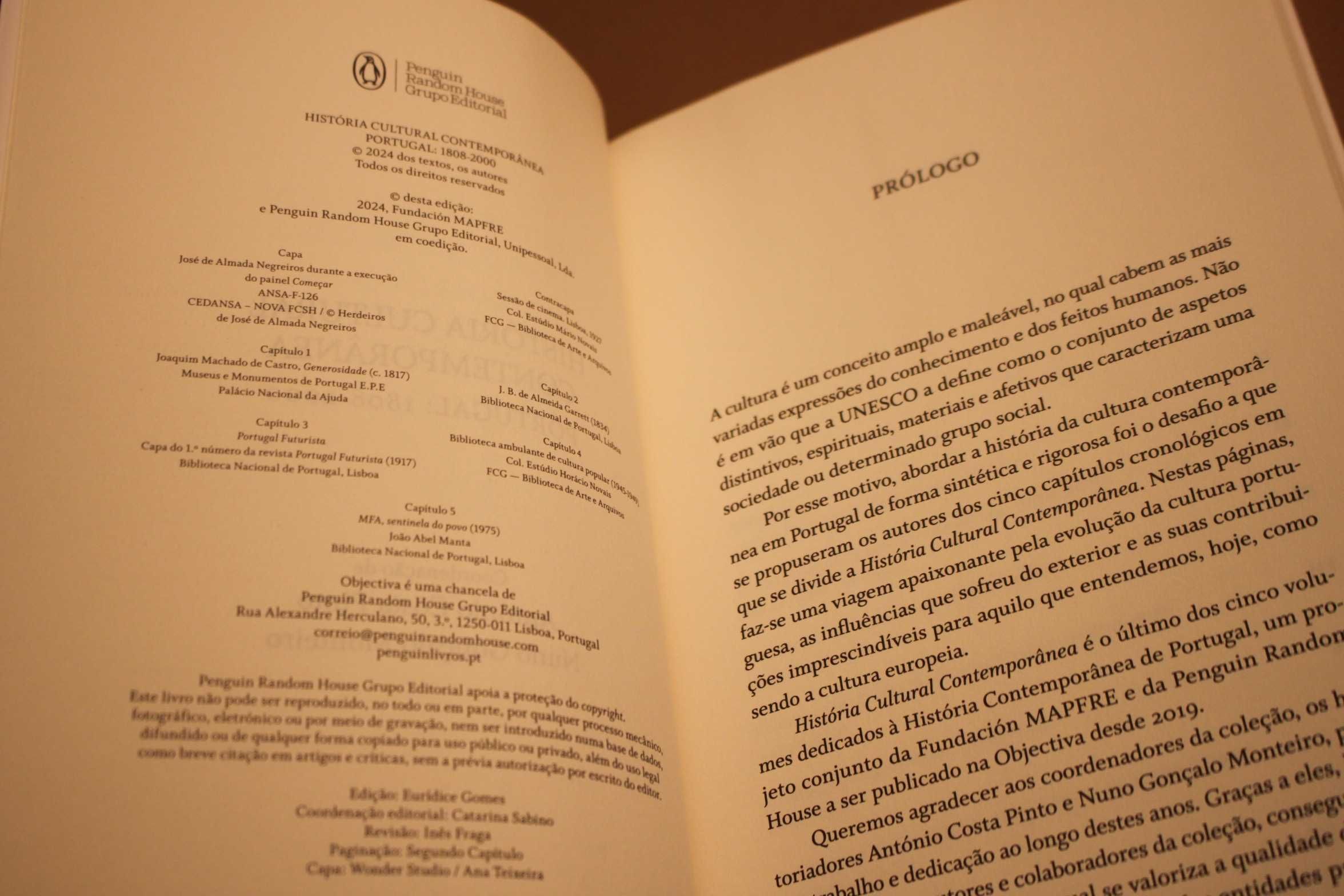 História Cultural Contemporânea Portugal 1808 a 2000