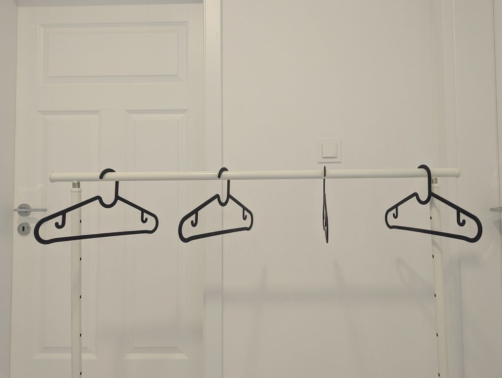 Wieszak na ubrania IKEA RIGGA