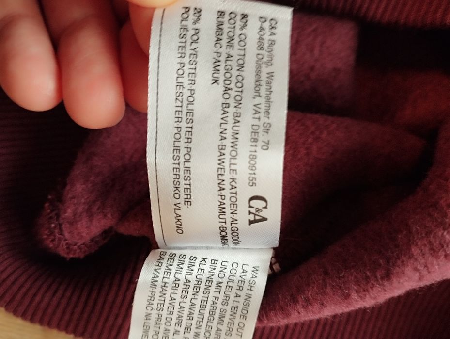 Bluza chłopięca rozm. 110, C&A