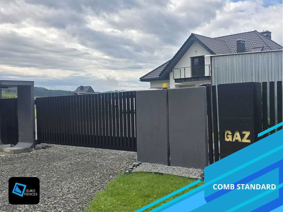 Ogrodzenia aluminiowe Comb Standard - Polski producent Euro Fences