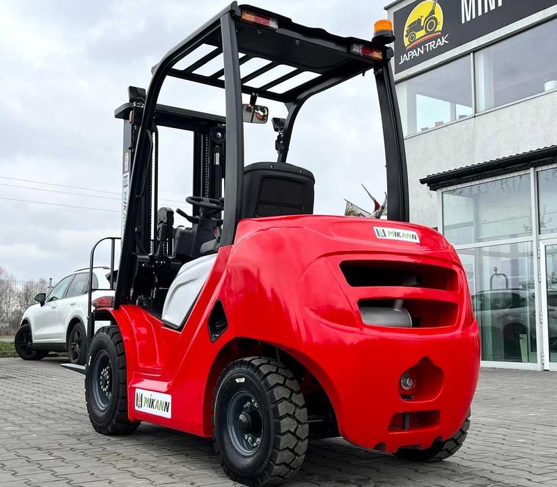 Wózek Widłowy 2T MIKANN, Maszt 4.5m,Triplex, Diesel , Japan Trak