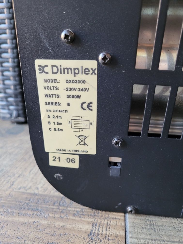 QXD 3000 Promiennik podczerwieni Dimplex