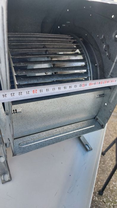 Ventilador extrator 2800 m3h de tiragem de Ar