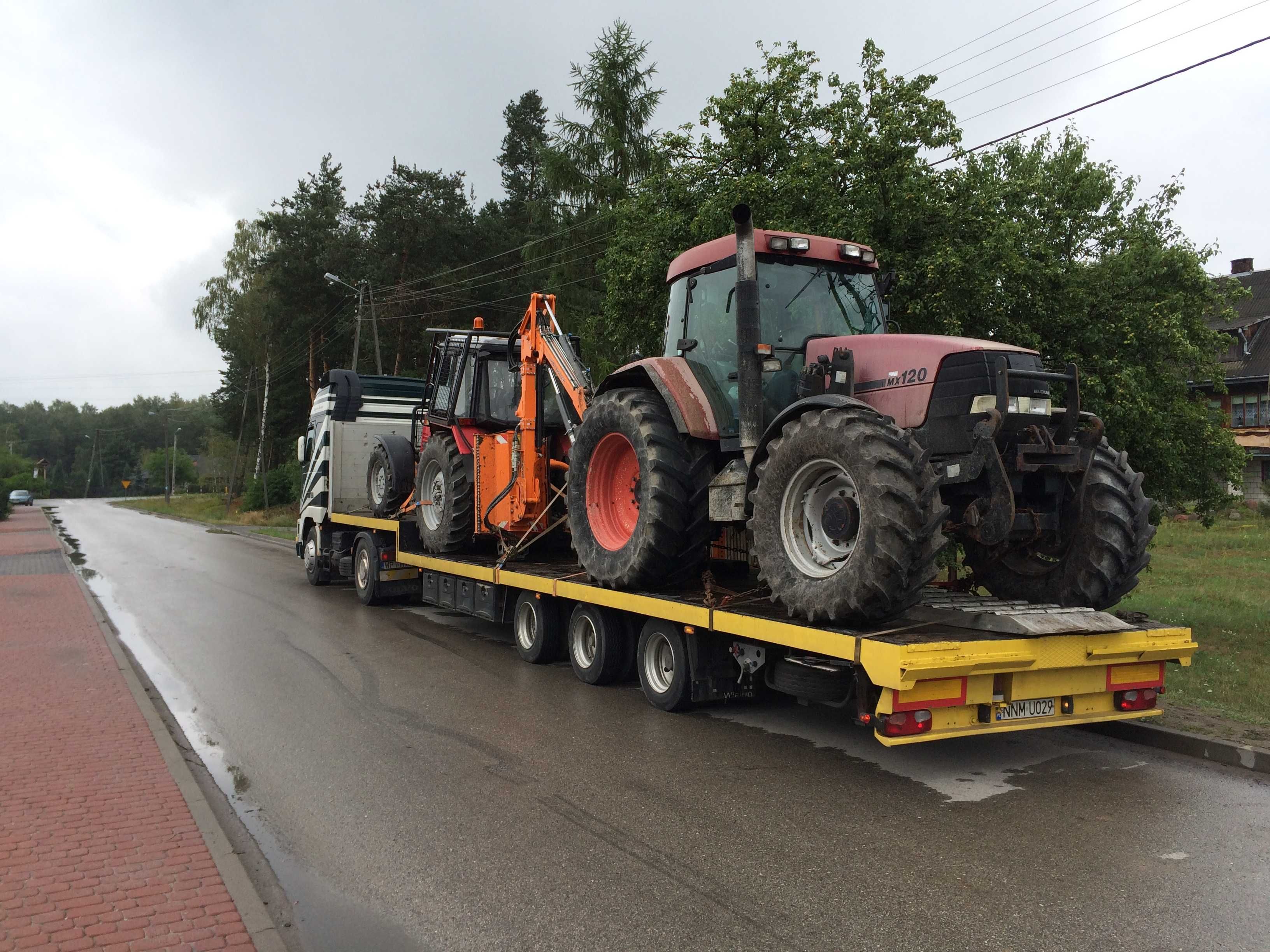 Transport niskopodwoziowy,  maszyn budowlanych, rolniczych