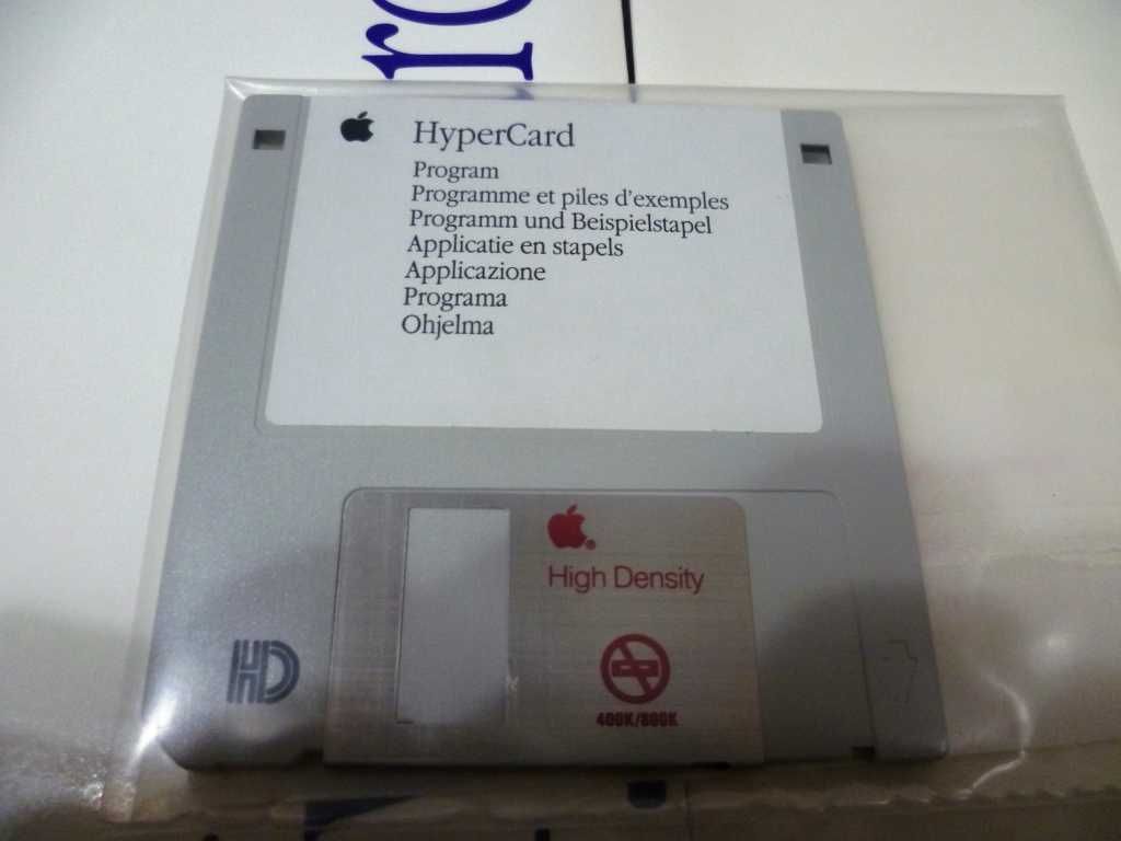 Apple Hypercard Basics software vintage para Mac - Original