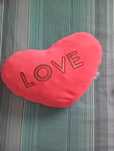 Peluche genérico Hello Pillow Love Edition Rojo