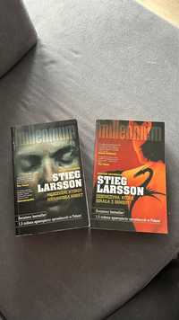Stieg Larsson, pakiet millenium, 2 tomy, bardzo dobry stan!