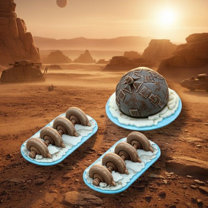 Bitwa o Hoth Działo i Generatory - figurki znaczniki