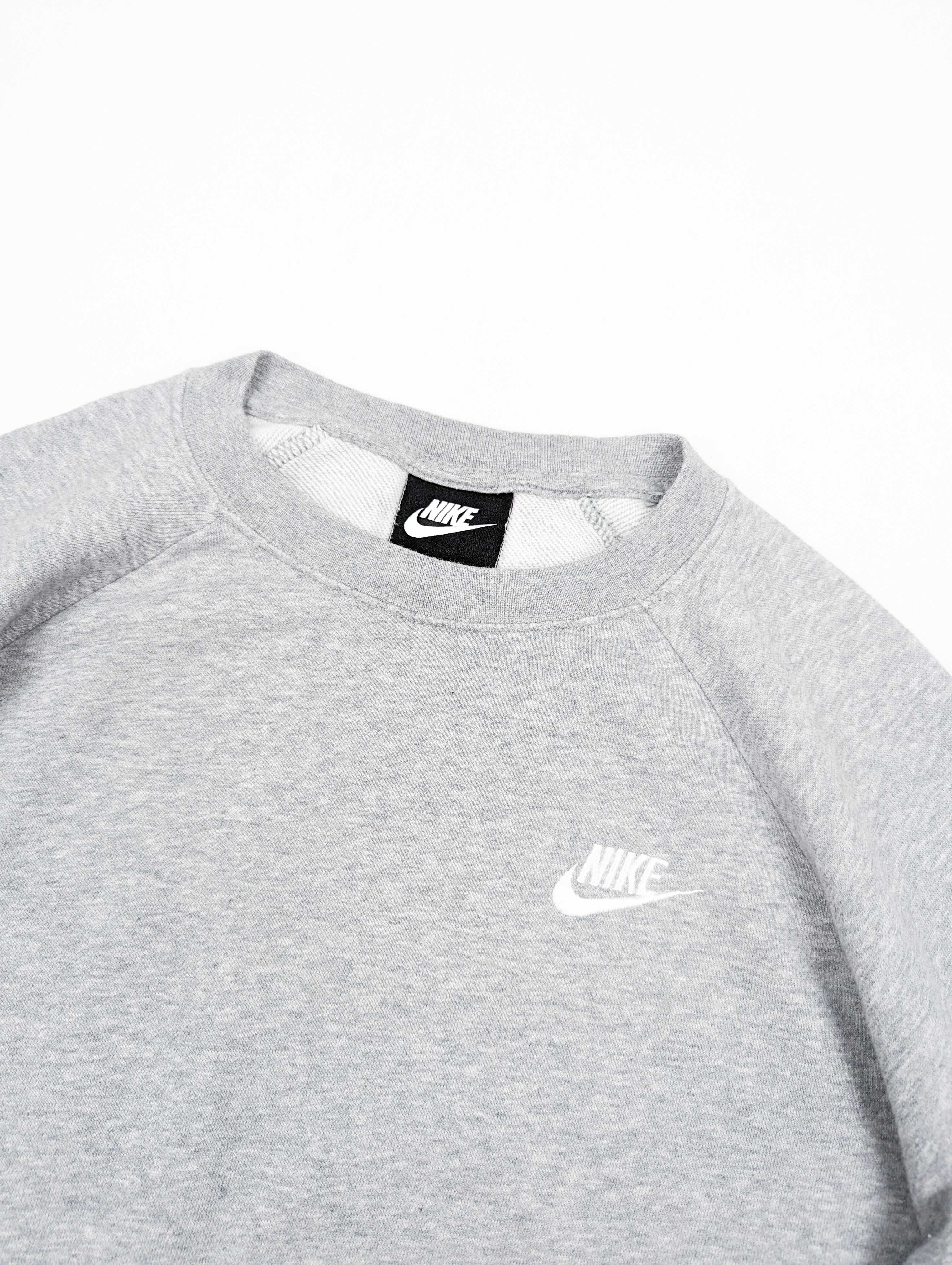 Nike szara bluza M logo