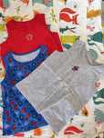 T-shirt de alças de algodão Spiderman