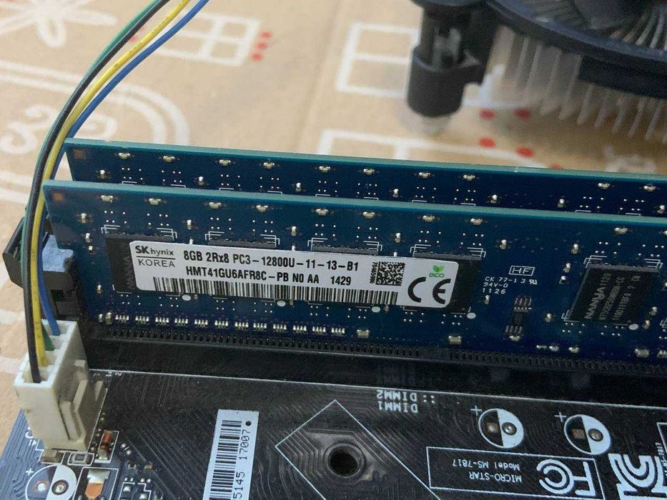 Комплект MSI H81M-E34 Intel Core i7-4790 16GB 1600GHz