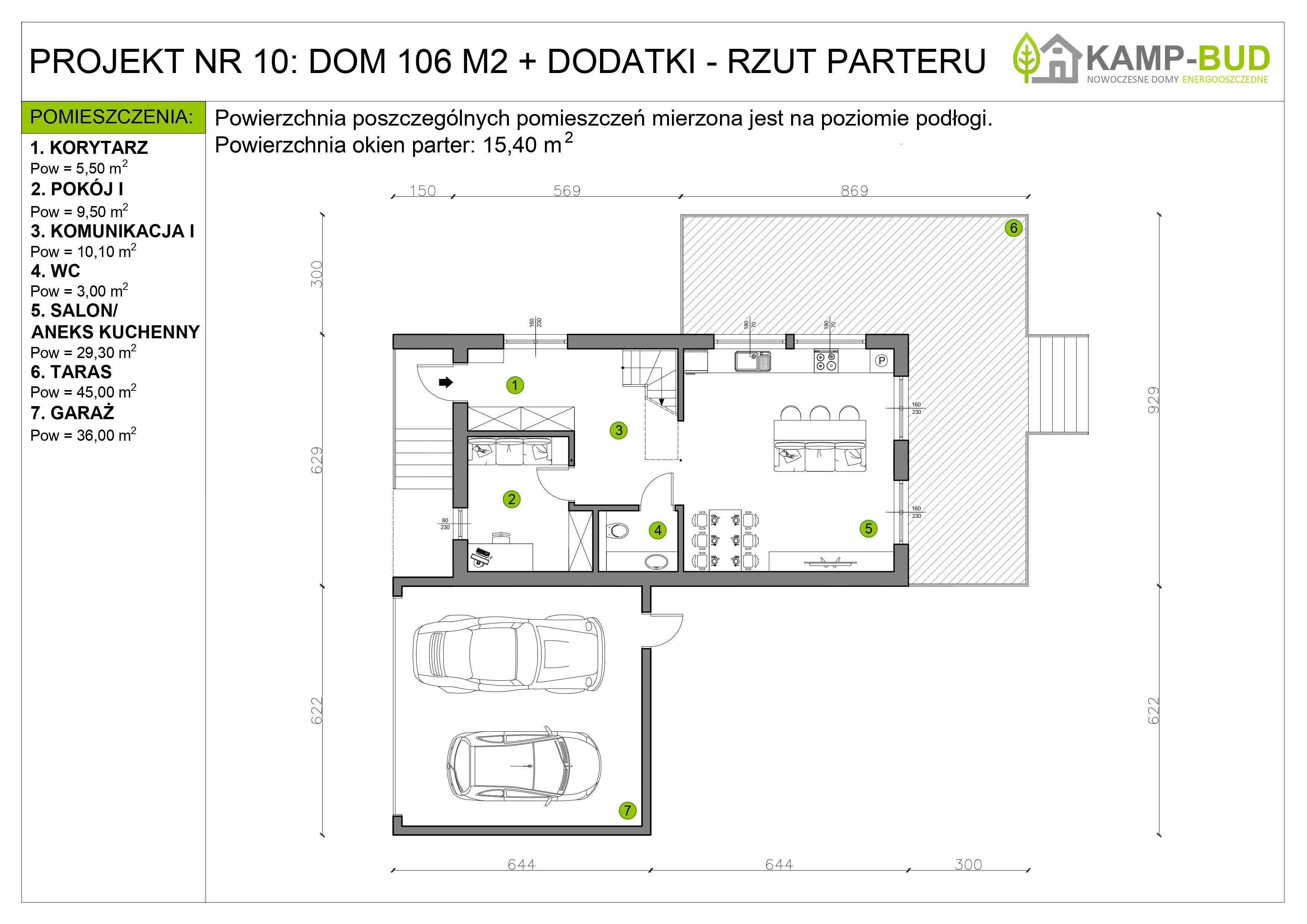 Nowoczesny dom energooszczędny, klimatyzacja, rekuperacja,fotowoltaika