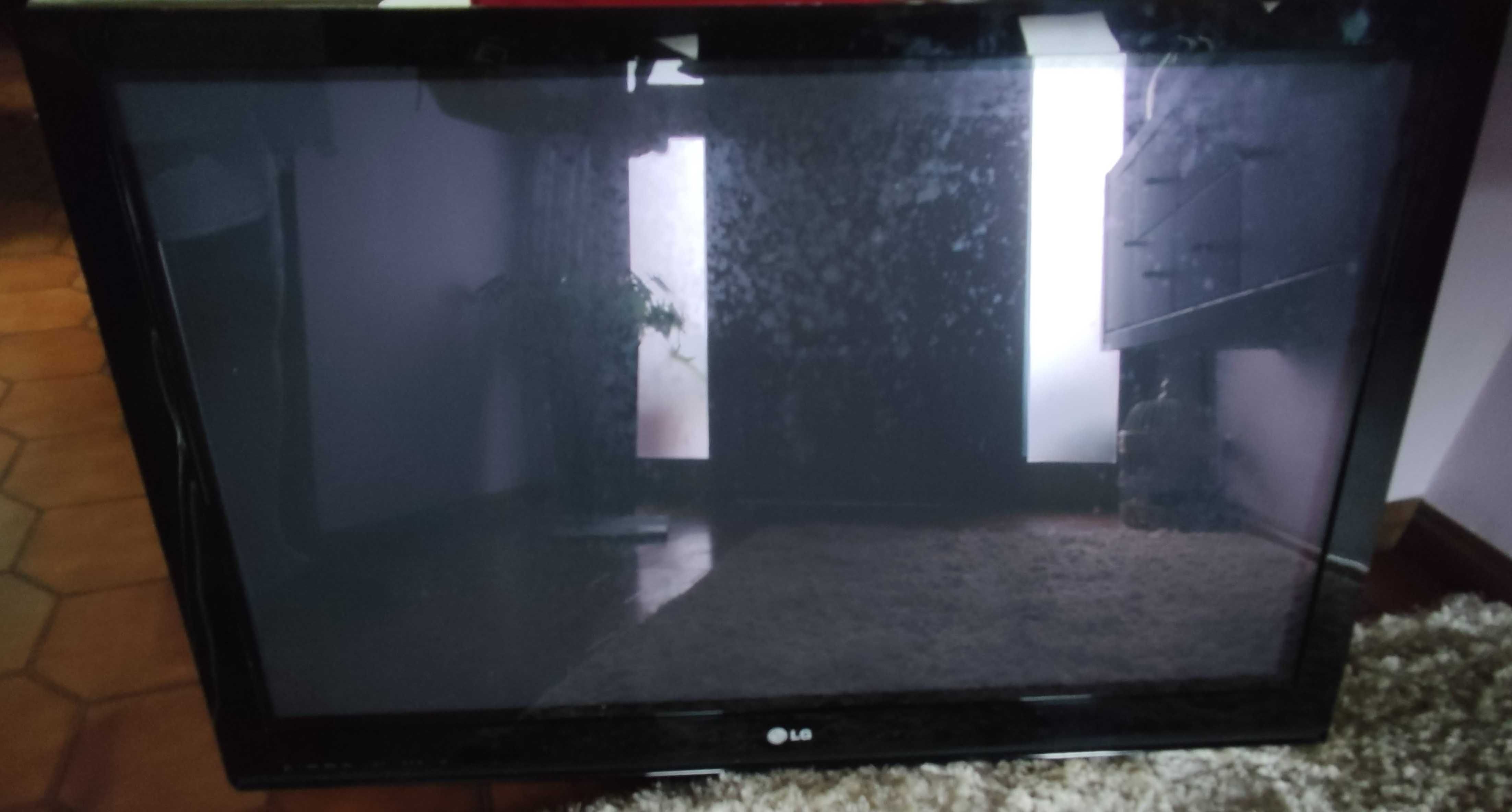 TV LG 42'' queimada