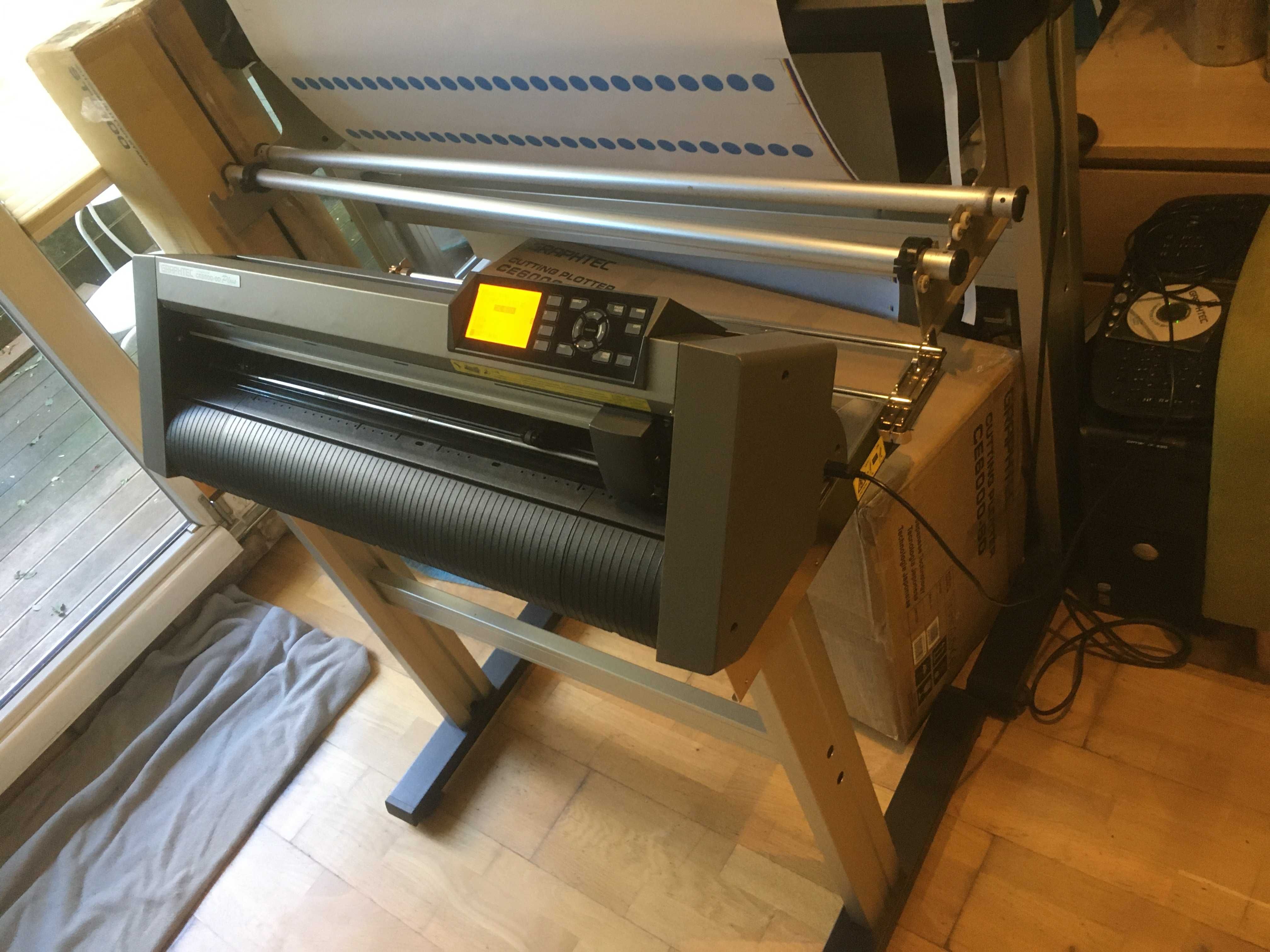 ploter tnący gilotyna Graphtec ce6000-60PLUS  2018r f-vat 23% brutto