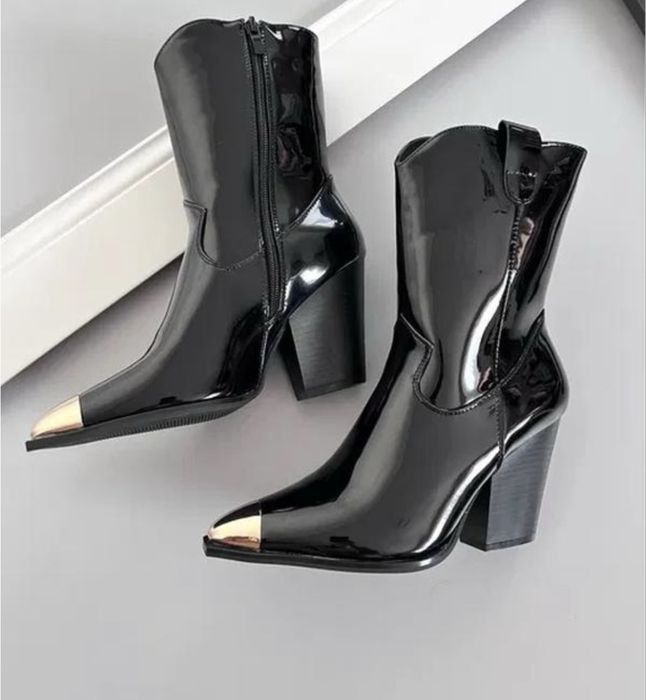 Модные козаки,ботильйоны,ковбойки ,чобітки,сапоги 40