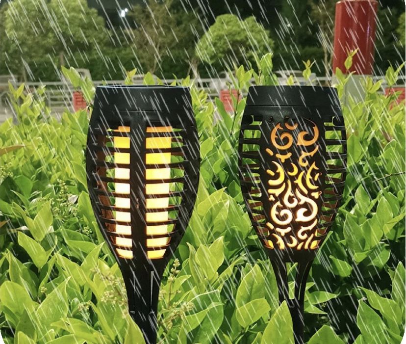 Lampa pochodnia solarna ogrodowa 8 sztuk lampki solarne ogrodowe