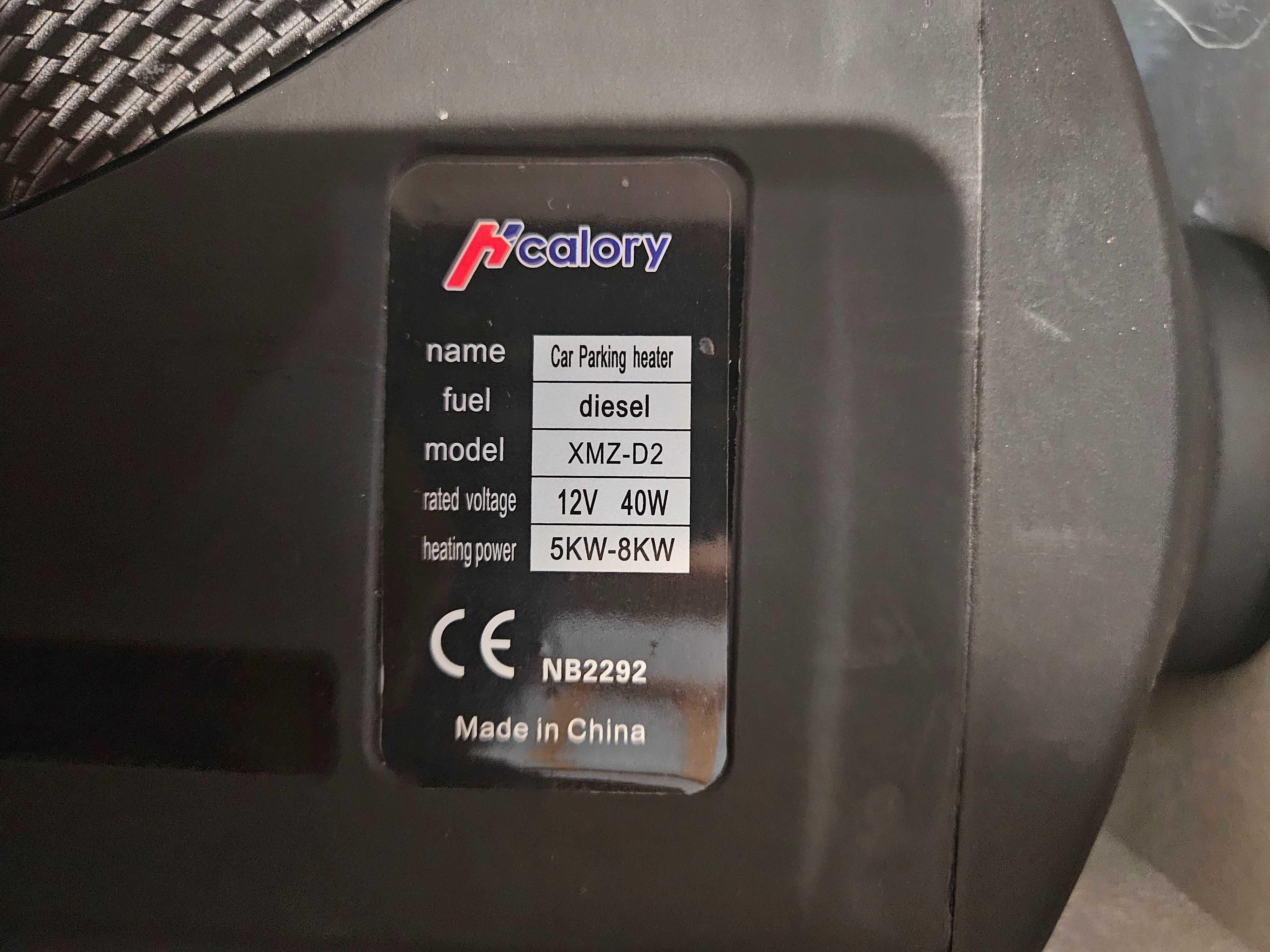 Webasto hcalory diesel XMZ DZ 5kw 8 kw 12v 40w