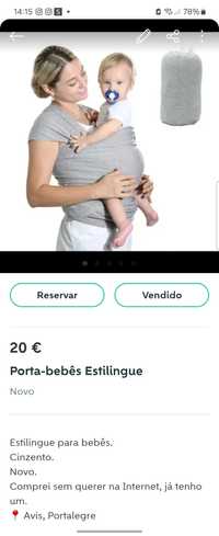 Porta-bebês Estilingue