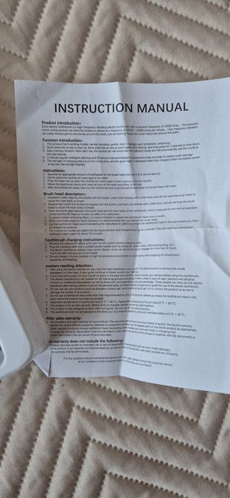 Szczoteczka elektryczna, sonic, różowa