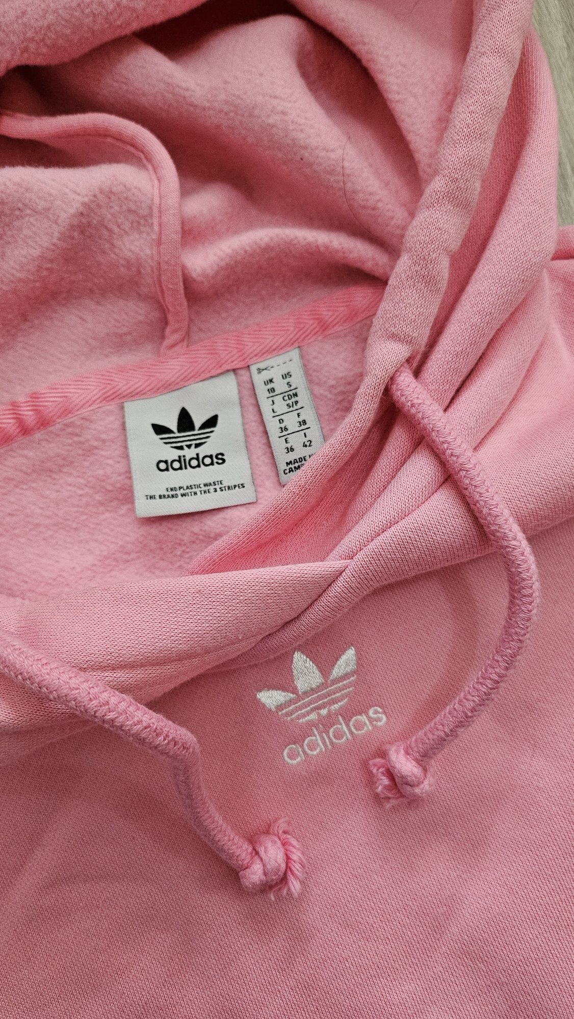 Худі  adidas рожеве