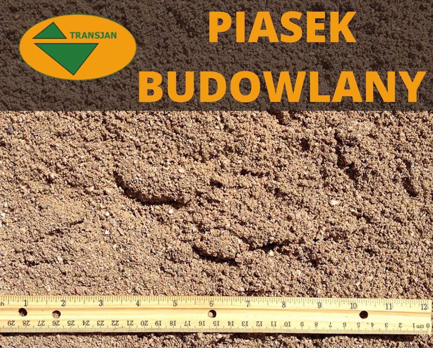 Piasek budowlany - Konin - Transjan