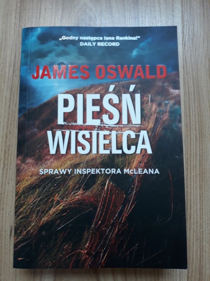 Książka kryminał Pieśń Wisielca James Oswald