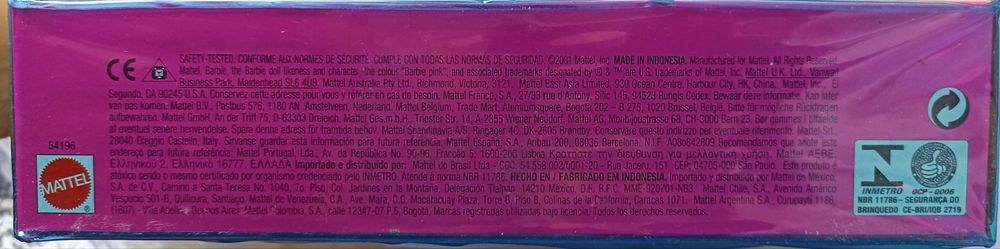 Barbie Teresa Sunsation ano 2001 Mattel #54196