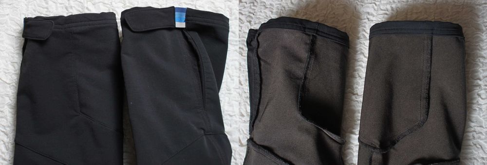 Спортивные, демисезонные чёрные штаны Quechua, рост 123-130cм/ 7-8 лет