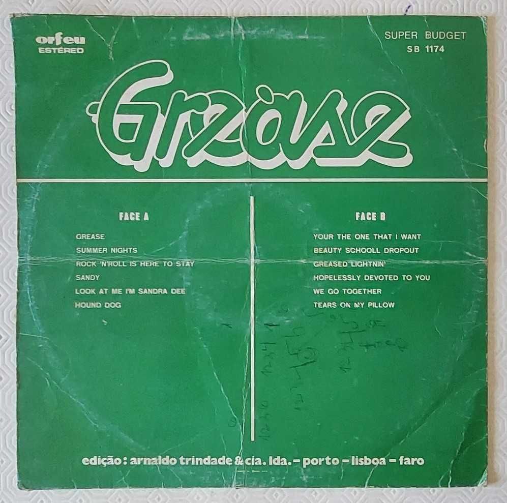 LP GREASE - Vintage