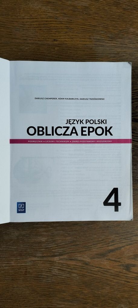 Język polski Oblicza epok 4