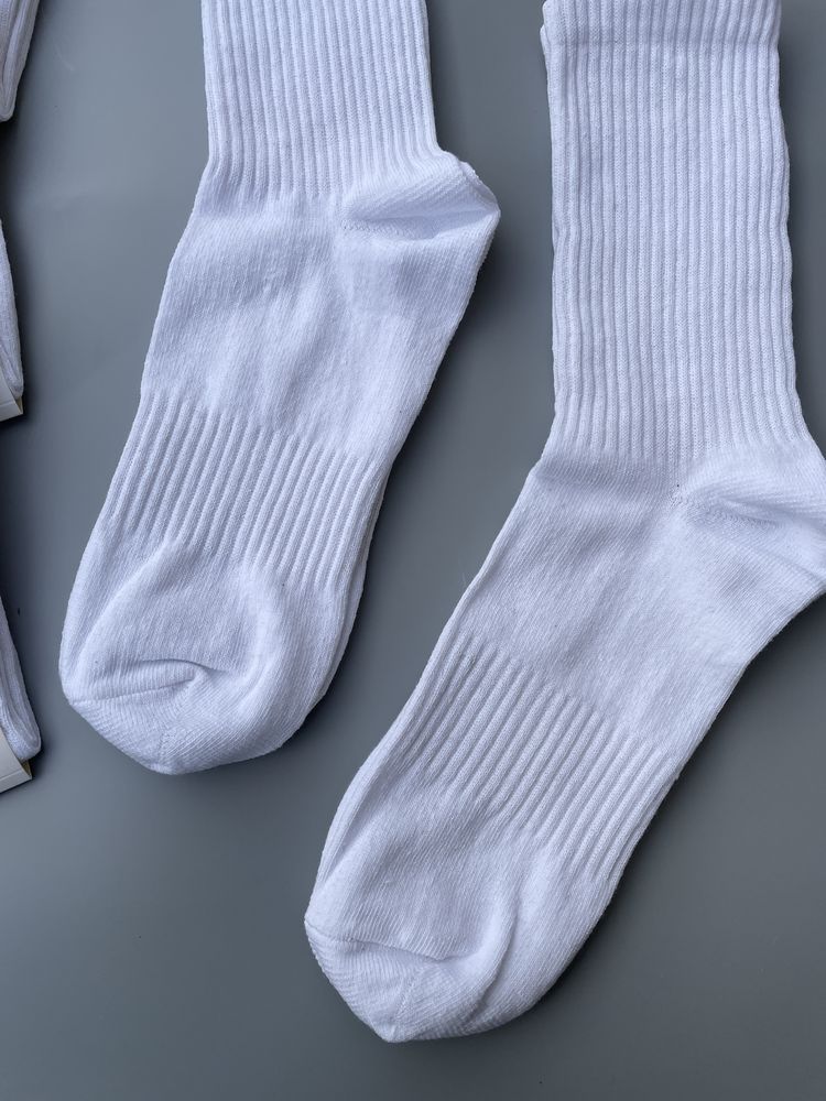 Високі шкарпетки/довгі носки/білі носки/носки з резинкою на стопі