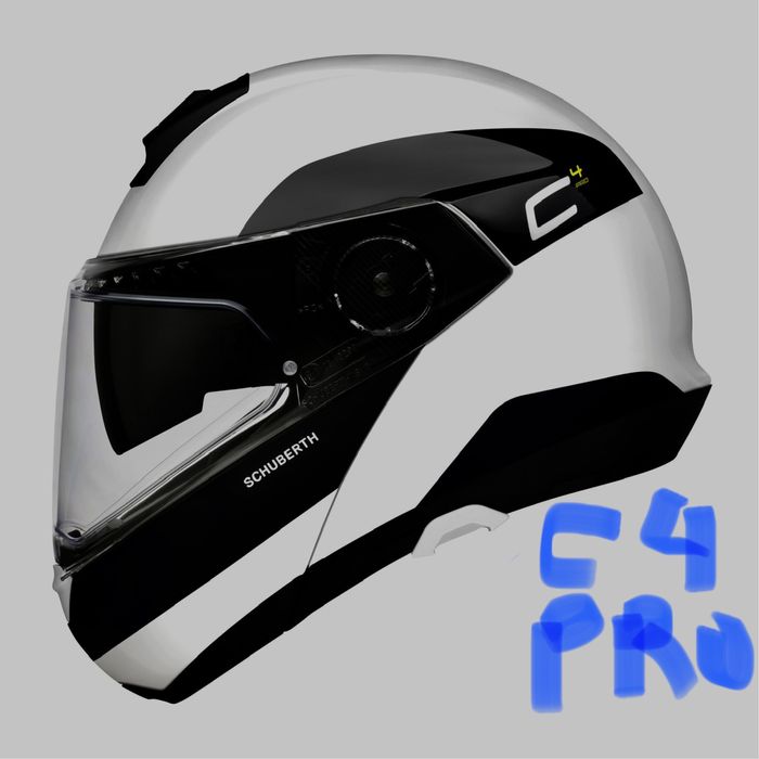 C4 PRO Schuberth z interc/SC1A (2021- Xl) XL 61-63cm kask