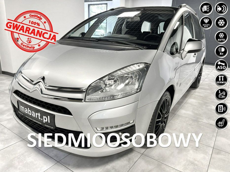 Citroën C4 Grand Picasso 1.6 VTI *LIFT*7-osób*Selection*ALU 18*Led dzienne*Euro5*Z Niemiec