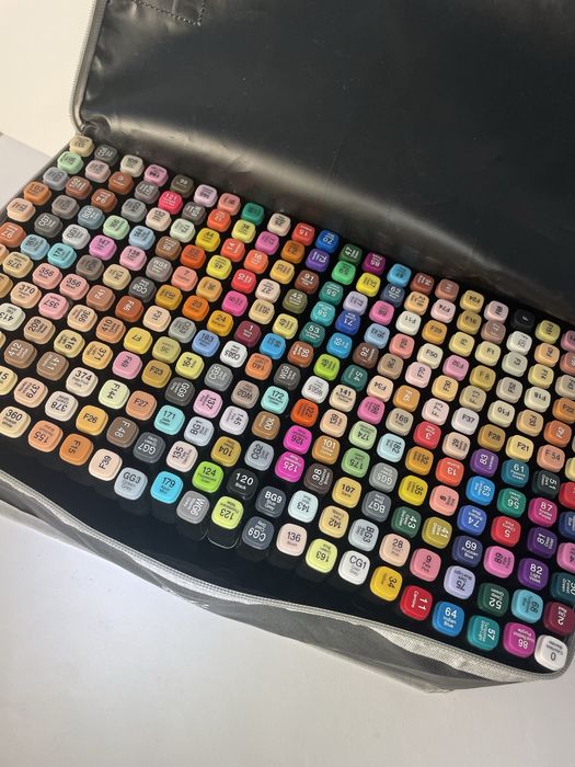 262 marcadores de álcool para colorir NOVOS