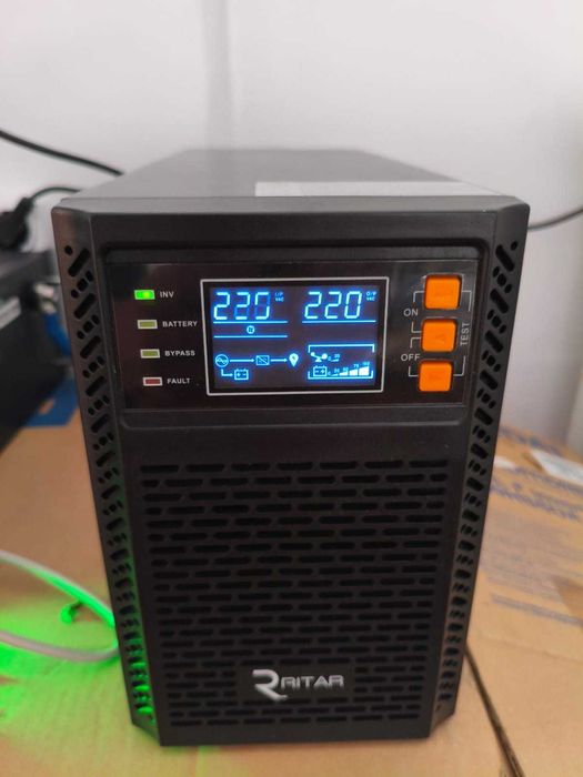 інвертор комплект резервного живлення Ritar 2000VA(1800Вт)+6акб Faam42