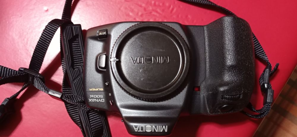 Minolta dinax 500si super analógica só corpo