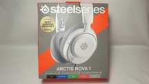 Słuchawki przewodowe SteelSeries Arctis Nova 1 WHITE - NOWE.